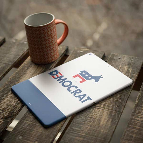 Democrat Blue And Red iPad Skins